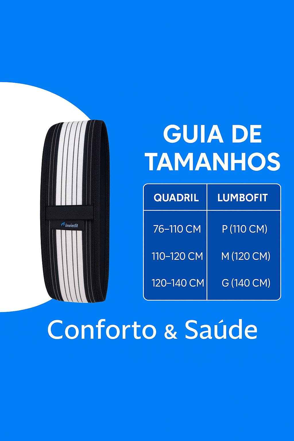 Cinto para dor nas costas - Lumbofit