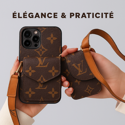 Coleção Exclusiva 2.0 – Capa de iPhone de Luxo Multifuncional