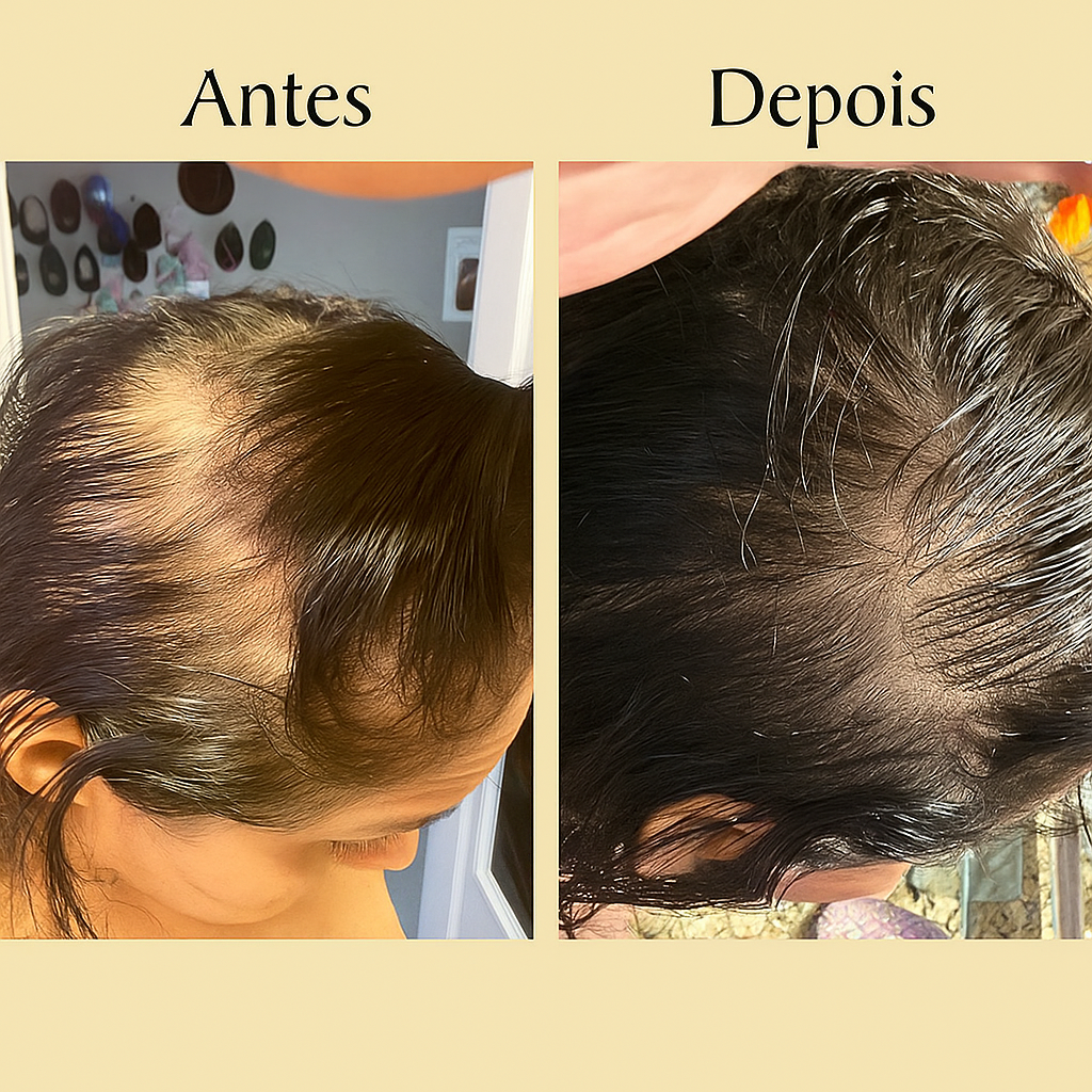 Veganic – Óleo Natural para Crescimento Capilar | Resultados Visíveis em 3 Semanas
